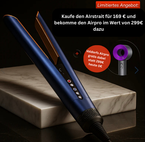Valdorfs AirPro 5 in 1 Hochleistungsföhn